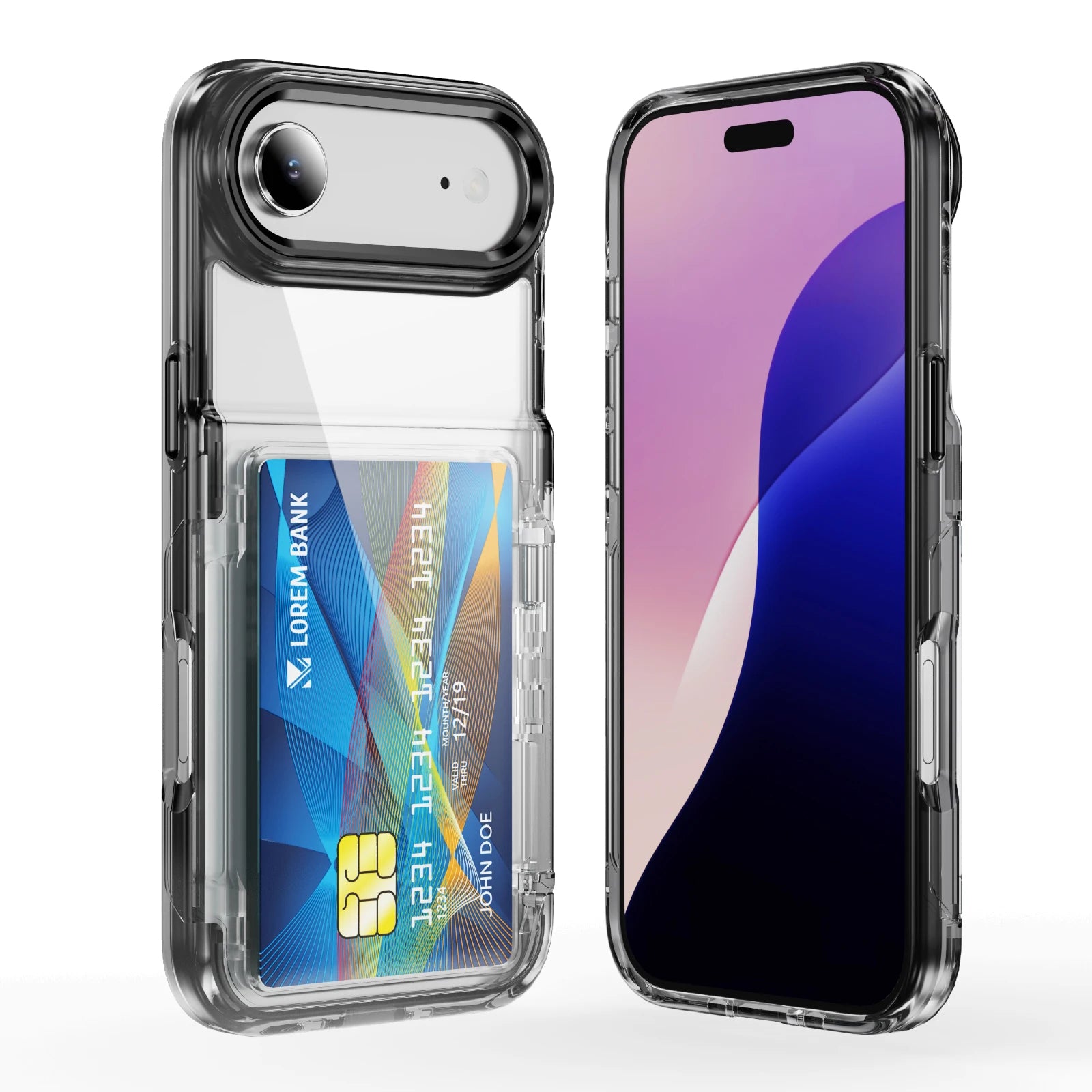 Protective Case for iPhone with Card Holder